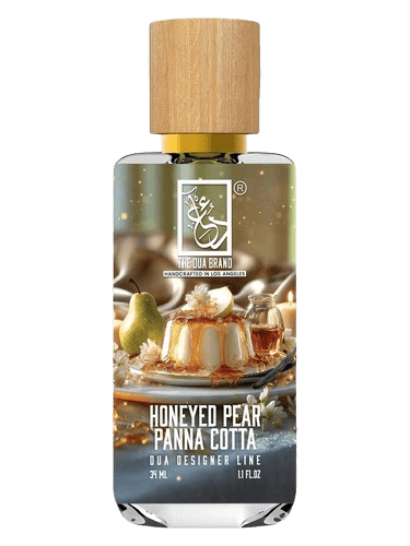The Dua Brand Honeyed Pear Panna Cotta