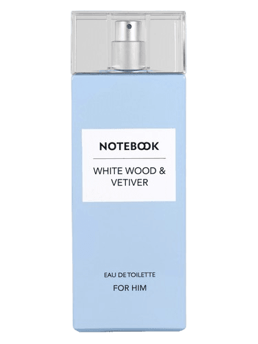 Notebook White Wood & Vetiver