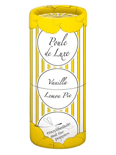 Crazylibellule and the Poppies Poule de Luxe Vanilla Lemon Pie