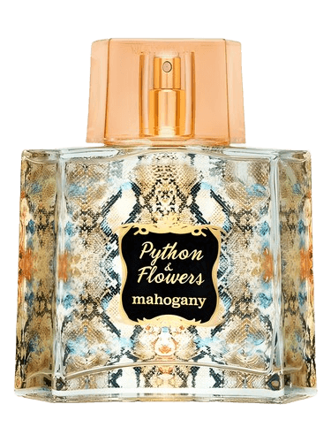 Mahogany Python & Flowers