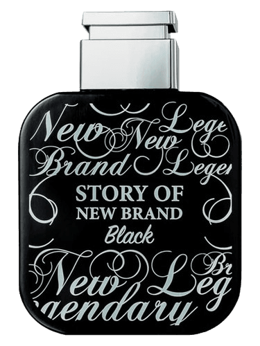 New Brand Parfums Story of Black