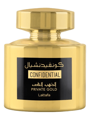 Lattafa Perfumes Confidential Private Gold