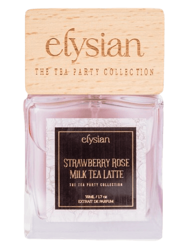 Elysian Strawberry Rose Milk Tea Latte