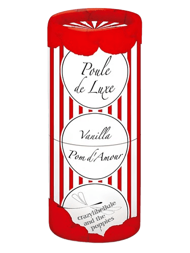 Crazylibellule and the Poppies Poule de Luxe Vanilla Pom d'Amour