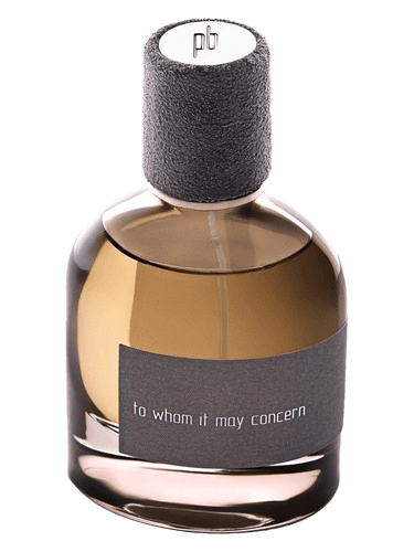 Parfum Büro | M-collections To Whom It May Concern