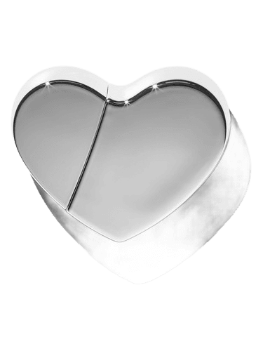 KKW Fragrance Hearts Silver
