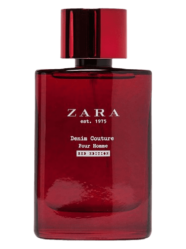 Zara Zara est 1975 Denim Couture Pour Homme Red Edition