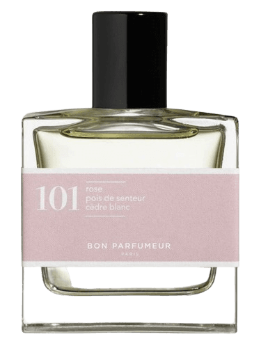 Bon Parfumeur 101 rose, sweet pea, white cedar