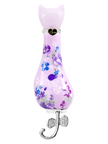 Novae Plus Rose Purple Dress