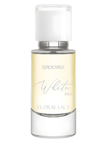 Brocard White Page Floral Lace