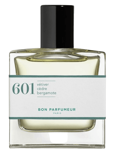 Bon Parfumeur 601 vetiver, cedar, bergamot