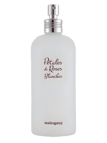Mahogany Pétales de Roses Blanches