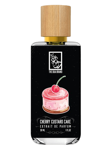The Dua Brand Cherry Custard Cake