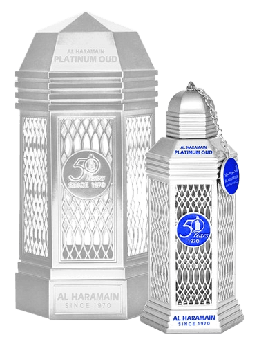Al Haramain Perfumes 50 Years Platinum Oud
