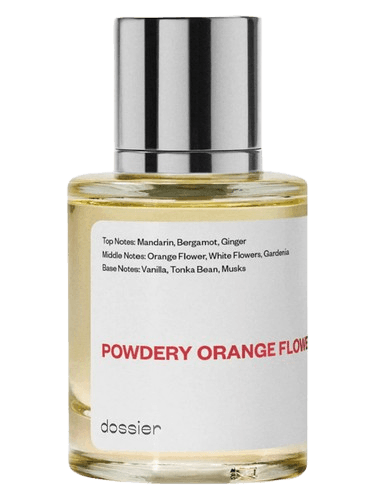 Dossier Powdery Orange Flower