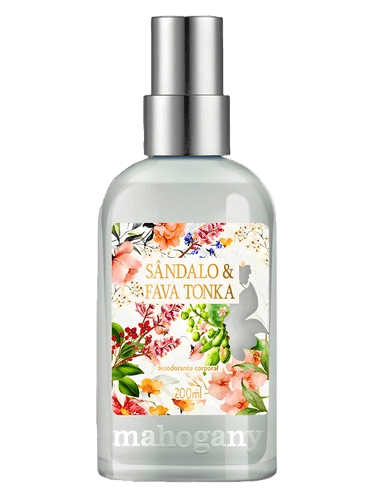Mahogany Água Intensa Sândalo & Fava Tonka