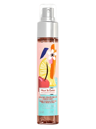L'Occitane en Provence Brume Fraîcheur Parfumée Fleurs de Cerisier Infusion Fruitée