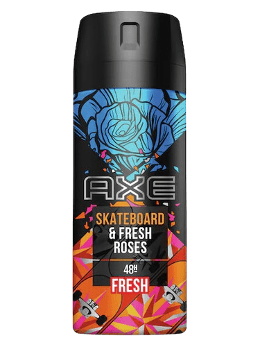 AXE Skateboard & Fresh Roses
