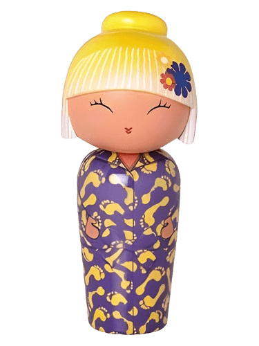 Kokeshi Lotus by Jeremy Scott