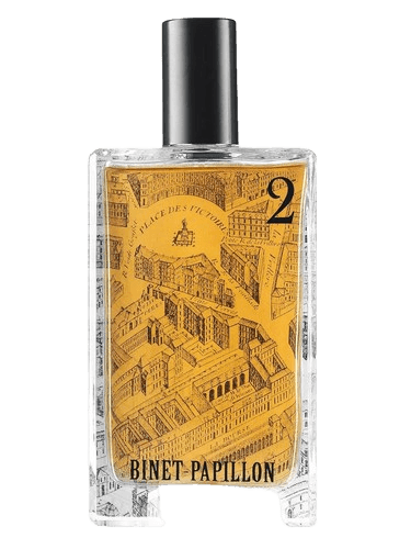Binet-Papillon Nº 2 Ambre Demi-Deuil