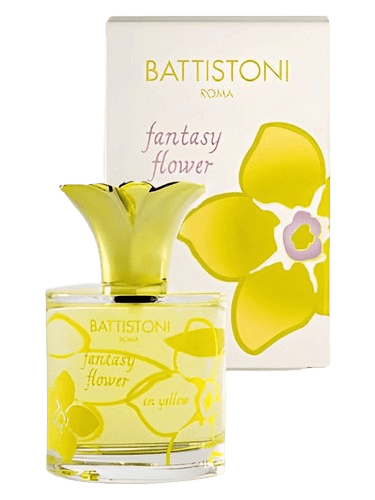 Battistoni Fantasy Flower In Yellow